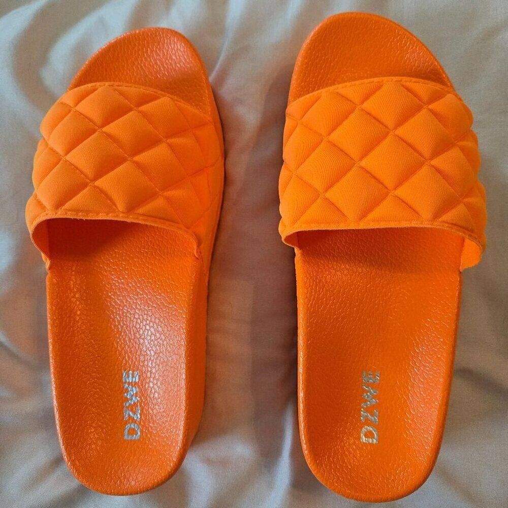 Unbranded Women's Orange Sandals - Picture 1 of 3